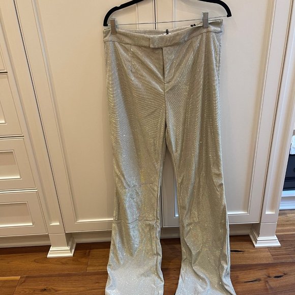 GOLD SANTORINI TROUSERS - Picture 3 of 7